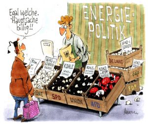 Energiepolitische Argumente - Hauptsache billig!!